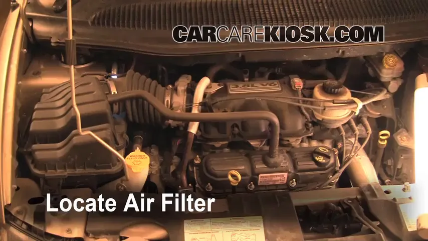 2007 Dodge Grand Caravan SXT 3.8L V6 Air Filter (Engine)